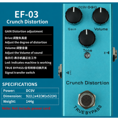 Kera Audio EF-03 - Efekt do gitary Distortion