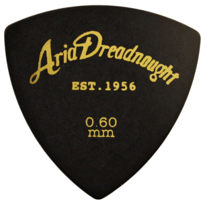 ARIA PAD-01/060 (BK) - piórko do gitary 0.60 mm czarny