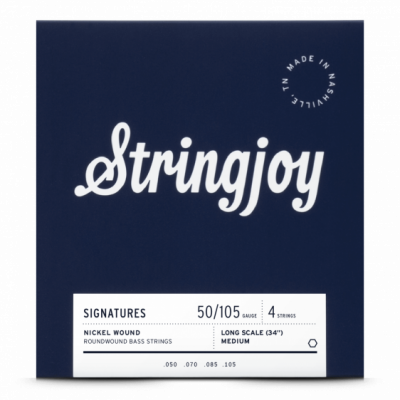 Stringjoy BA50105LS struny do gitary basowej niklowane 50-105 4-str