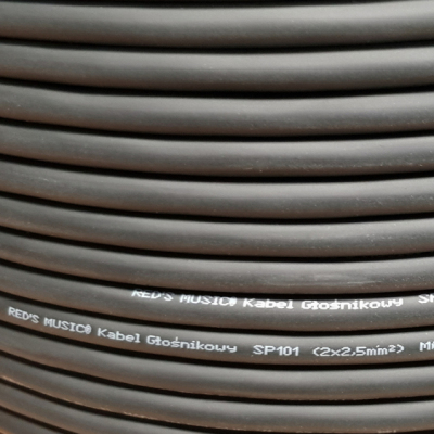 REDS MUSIC SP-101 - Kabel głośnikowy 2 x 2,5mm² STANDARD na szpuli