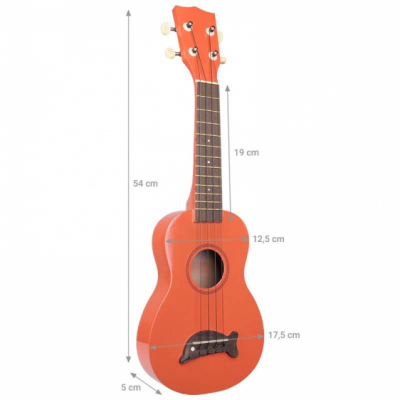NN UD01 OR - ukulele sopronowe dla dzieci