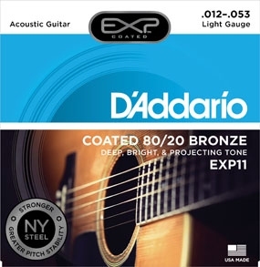 D'Addario EXP11 NY 12-53 - struny do gitary akustycznej
