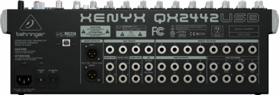 Behringer QX2442USB - mikser z proces. KLARK TEKNIK