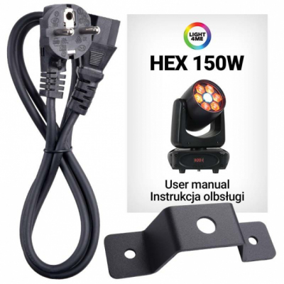 LIGHT4ME HEX 150W - głowica ruchoma LED