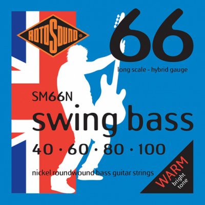Rotosound SM66N - 4 struny bas [40-100] niklowane