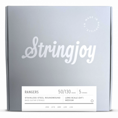 Stringjoy RA50130LS struny do gitary basowej RANGERS stalowe 50-130 5-str