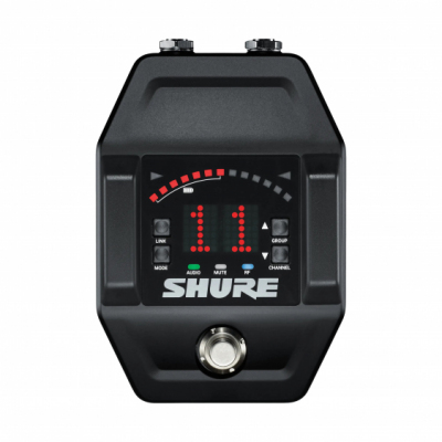 Shure GLXD6+E-Z4 - Cyfrowy odbiornik bezprzewodowy DUAL BAND - podłogowa wersja dla gitarzystów