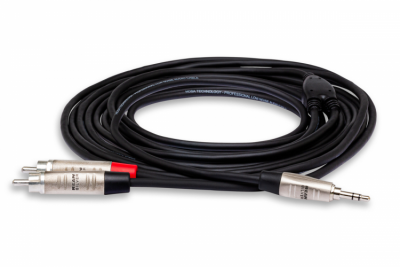 Hosa - Kabel PRO TRS 3.5mm - 2 x RCA 1.8m