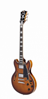 D'Angelico Premier Mini DC Dark Iced Tea Burst - gitara elektryczna