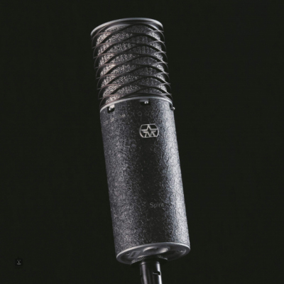 Aston Microphones Spirit Black Bundle - Mikrofon pojemnościowy + pop filtr