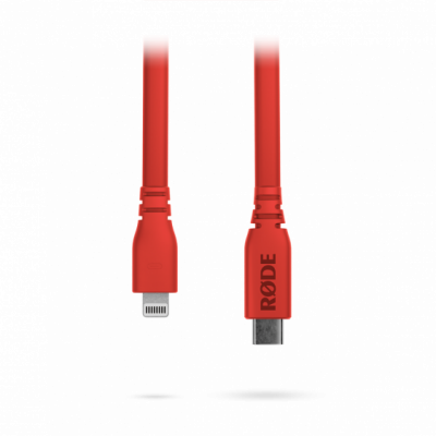 RODE SC19 - Kabel USB-C - Lightning 1.5m czerwony