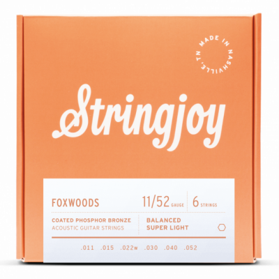 Stringjoy FW1152 struny do gitary akustycznej FOXWOODS Phosphor Bronze 11-52