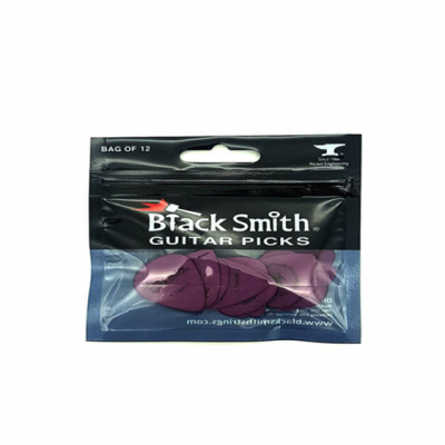 BlackSmith Delrin Standard 1.14mm PURPLE - kostki do gitary 12 szt.