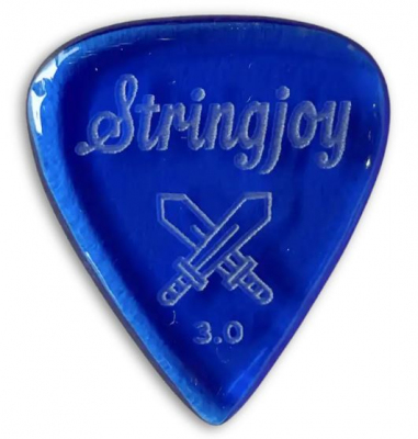 Stringjoy kostka 3.0mm Longsword Acrylic Picks - Kostka do gitary