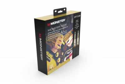 MONSTER CABLE ROCK - Kabel instrumentalny 3.6m