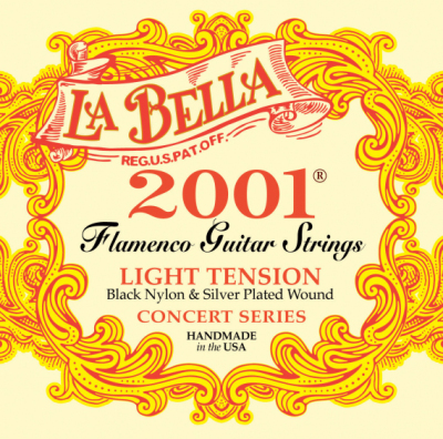 La Bella 2001 Flamenco Light Tension - Struny do gitary klasycznej