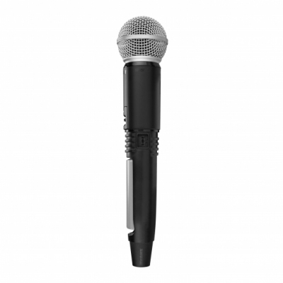 Shure GLXD2+/SM58-Z4 - Cyfrowy nadajnik bezprzewodowy doręczny DUAL BAND z główką SM58