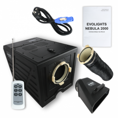 EVOLIGHTS NEBULA 2000 - Profesjonalna wytwornica ciężkiego dymu