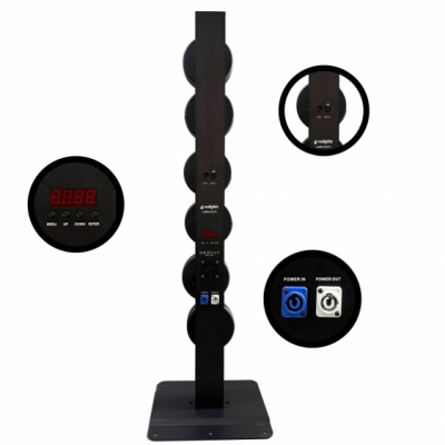 EVOLIGHTS LUMEN ROTO - Ruchome oświetlenie sceniczne LED