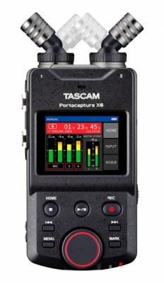 Tascam PORTACAPTURE X6 - Rejestrator i interfejs audio USB z 6 kanałami nagrywania