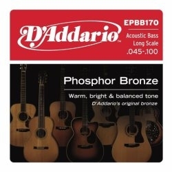 D'Addario EPBB170 45-100 - struny do gitary basowej akustycznej