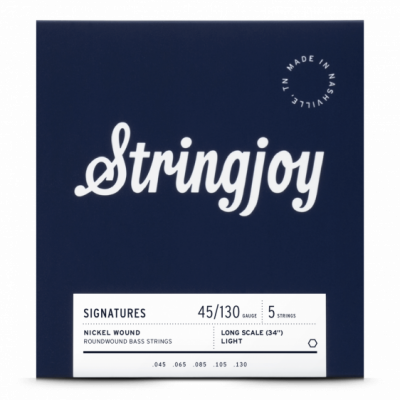 Stringjoy BA45130LS struny do gitary basowej niklowane 45-130 5-str
