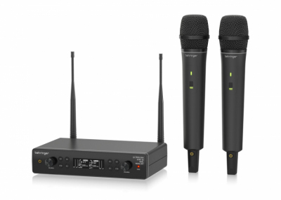 Behringer XTM1-35 DUAL VOCAL SET - System bezprzewodowy UHF z 2 mikrofonami bezprzewodowymi