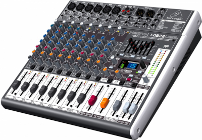 Behringer X1222USB - 12-kanałowy mikser z preampami XENYX