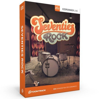 Toontrack Seventies Rock EZX - wirtualne zestawy perkusyjne