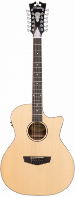 D'angelico Premier Fulton 12 LS Natural - gitara elektroakustyczna 12-strunowa