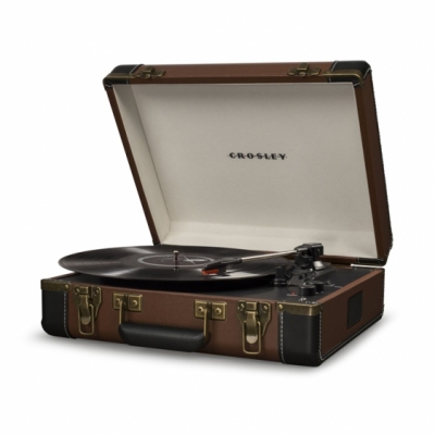 CROSLEY Executive Brown – Gramofon walizkowy