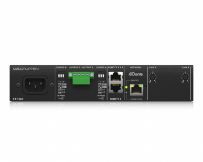 Lab Gruppen FAD602 - Wzmacniacz 2 x 60W 4Ohm z portem Dante