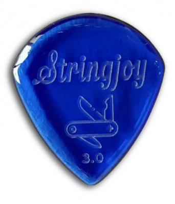 Stringjoy kostka 3.0mm Pocketknife Acrylic Picks - Kostka do gitary