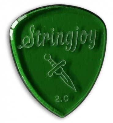 Stringjoy kostka 2.0mm Dagger Acrylic Picks - Kostka do gitary