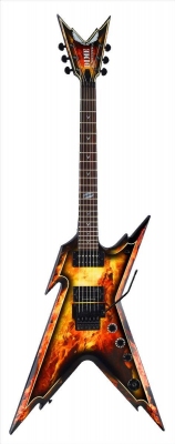 Dean Razorback Explosion - gitara elektryczna, sygnowana-31