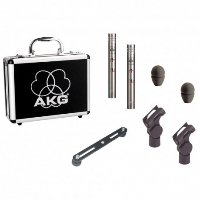 AKG C451 B Stereo Set - Zestaw stereo mikrofonów pojemnościowych