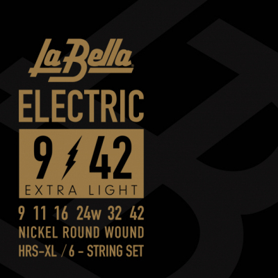 La Bella Electric Extra Light 9-42 HRS-XL - Struny do gitary elektrycznej