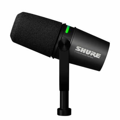 Shure MV7i - Mikrofon lektorski/wokalny z wbudowanym interfejsem audio
