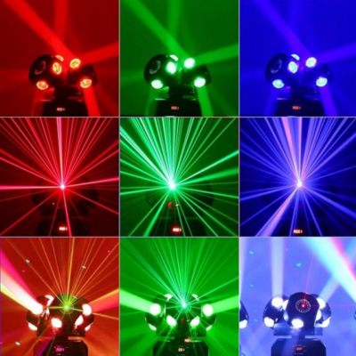 LIGHT4ME SID PRO - Ruchomy multiefekt świetlny LED