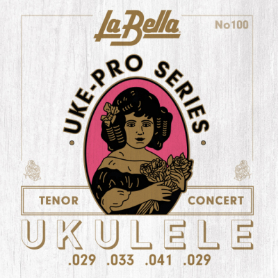 La Bella Uke-Pro Concert/Tenor 100 - Struny do ukulele