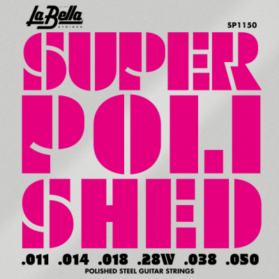 La Bella Super Polished Blues Light 11-50 SP1150 - Struny do gitary elektrycznej