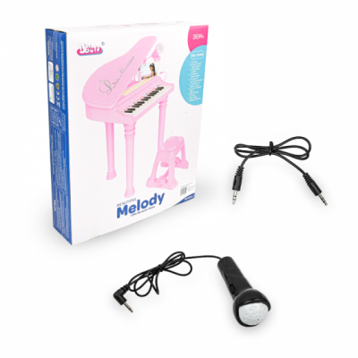 NN PIANINO KASIA BK - Fortepian z mikrofonem dla dzieci