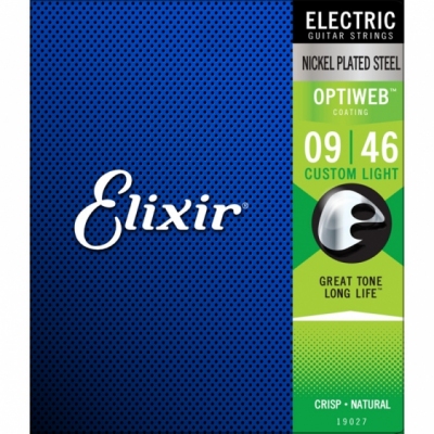 Elixir Optiweb 19027 9-46 - struny do gitary elektrycznej