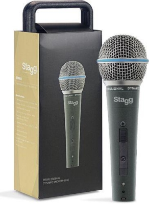 Stagg SDM 60 - mikrofon dynamiczny z wyłącznikiem-4791