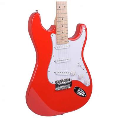 NN EG SET RED - Zestaw gitara elektryczna