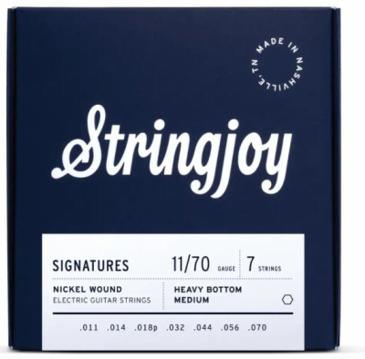 Stringjoy HVY117 SIGNATURES 11-70 7-str - Struny do gitary elektrycznej