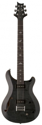 PRS 2017 SE 277 Semi-Hollow Soapbar Gray Black - gitara elektryczna-5564