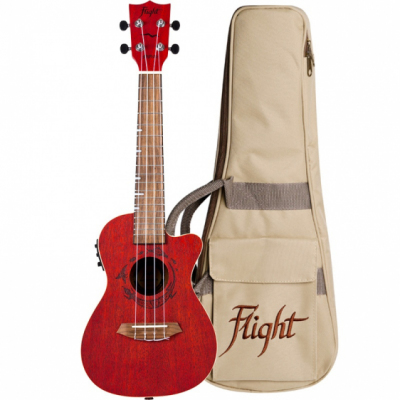 FLIGHT DUC380 CEQ CORAL ukulele koncertowe elektro-akustyczne