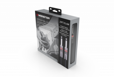 MONSTER CABLE CLASSIC - Kabel instrumentalny 6.4m