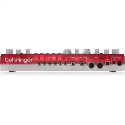 Behringer RD-6-SB Maszyna perkusyjna - czerwony przeźroczysty